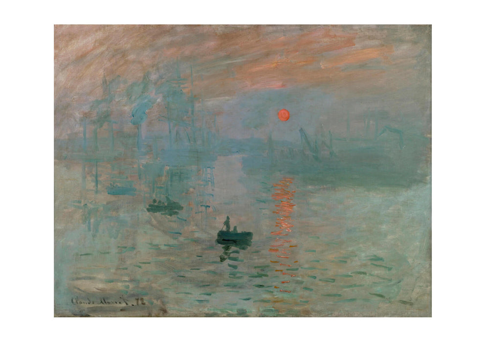 Claude Monet Sunrise II