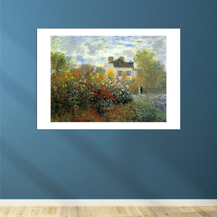 Claude Monet The Artist's Garden in Argenteuil