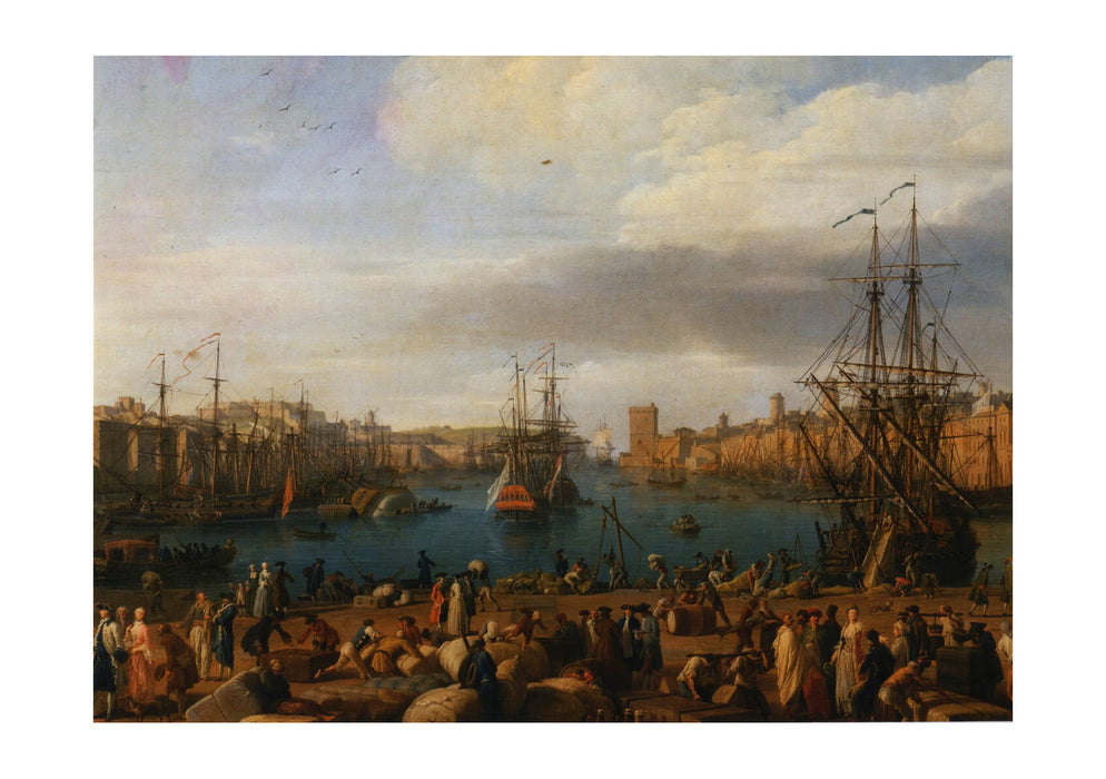 Claude Vernet - Harbour with Ships