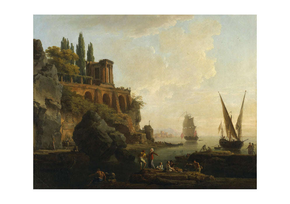 Claude Vernet - Italian Port