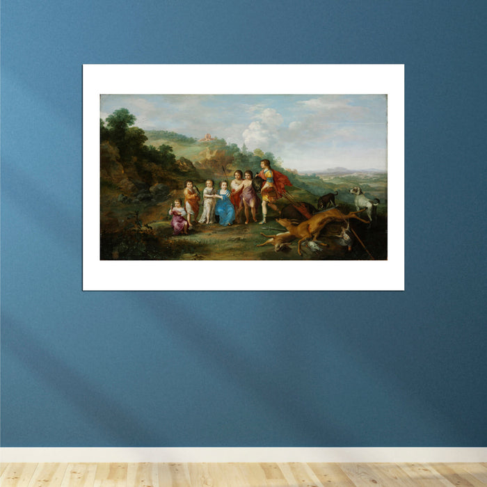 Cornelis Van Poelenburgh - Seven Children Of Winterking