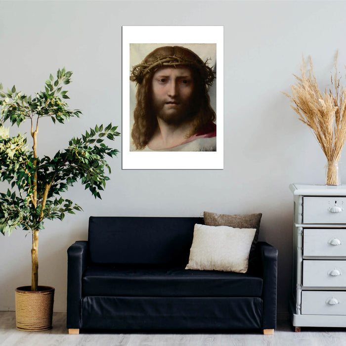 Correggio Antonio Allegri Italian - Head Of Christ
