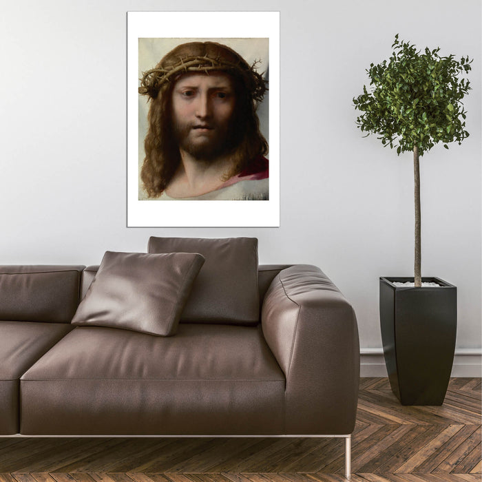 Correggio Antonio Allegri Italian - Head Of Christ
