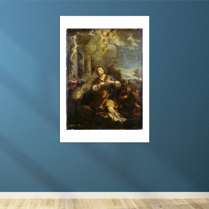 Cortona Pietro Da - St Martina Calling Down Lightning