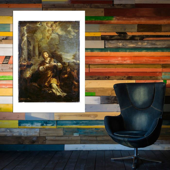 Cortona Pietro Da - St Martina Calling Down Lightning