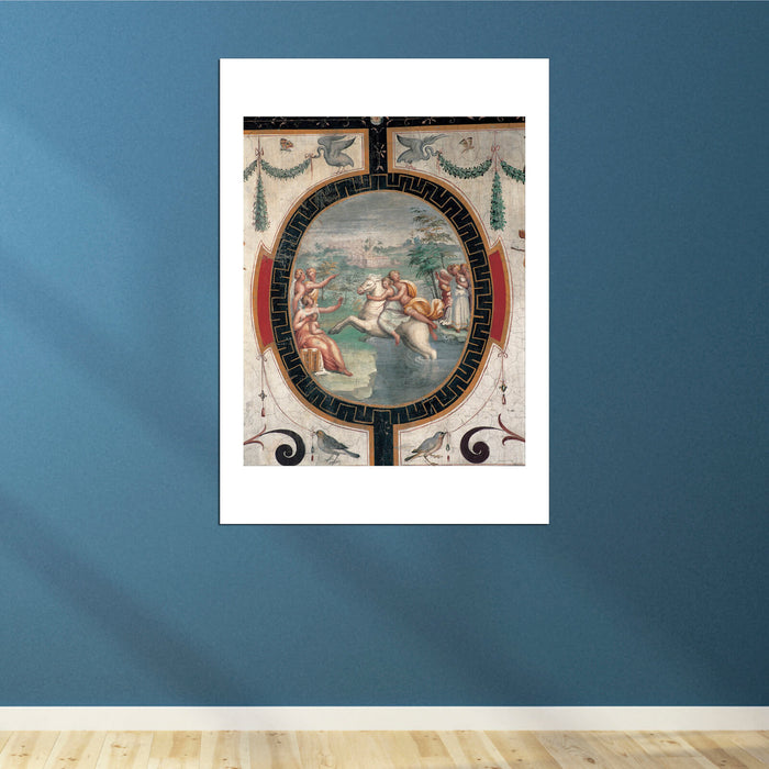 Cristofano Gherardi - Clelia Crossing The Tiber