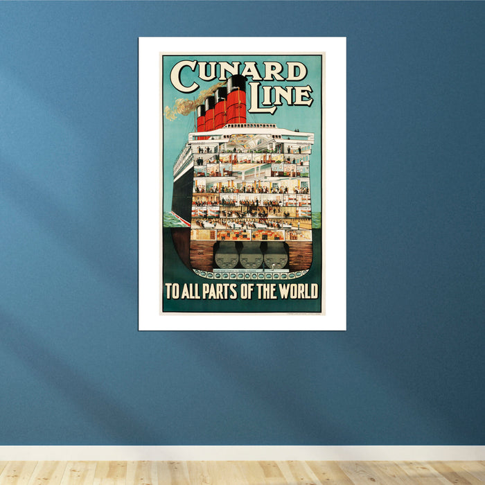 Cunard Line To All Parts Of The World