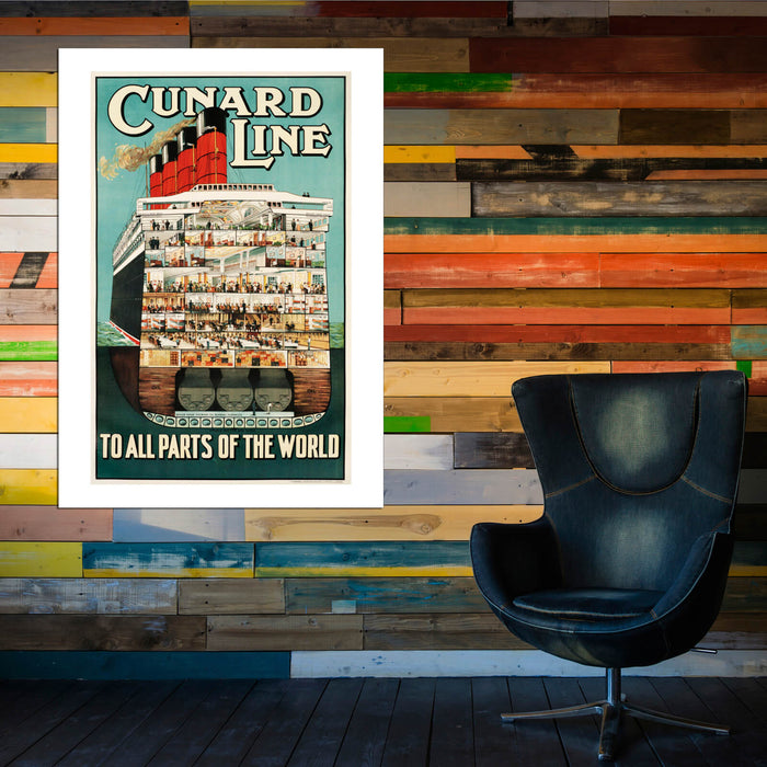 Cunard Line To All Parts Of The World