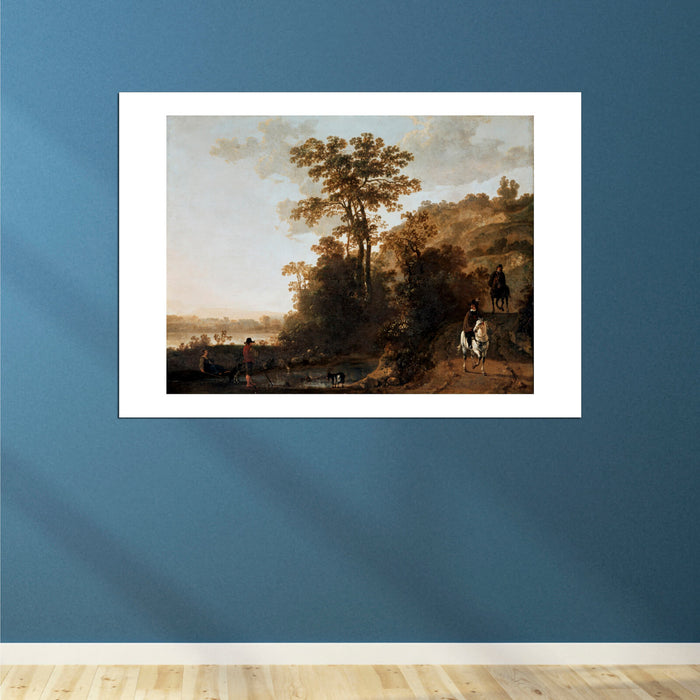 Cuyp Aelbert - An Evening Ride near a River