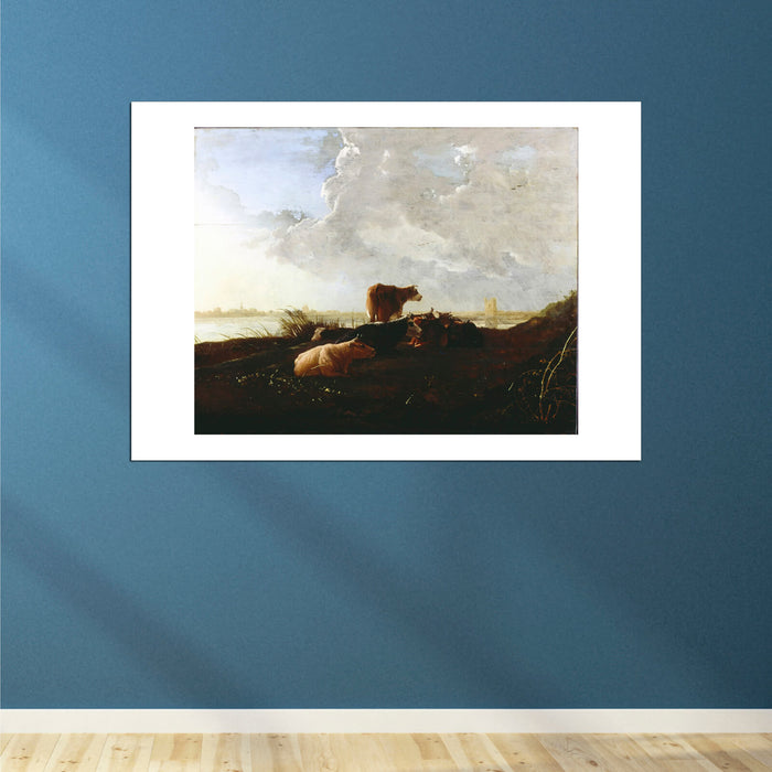 Cuyp Aelbert - Cattle Near A River