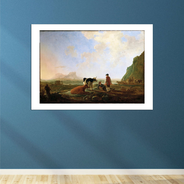 Cuyp Aelbert - Herdsmen With Cows