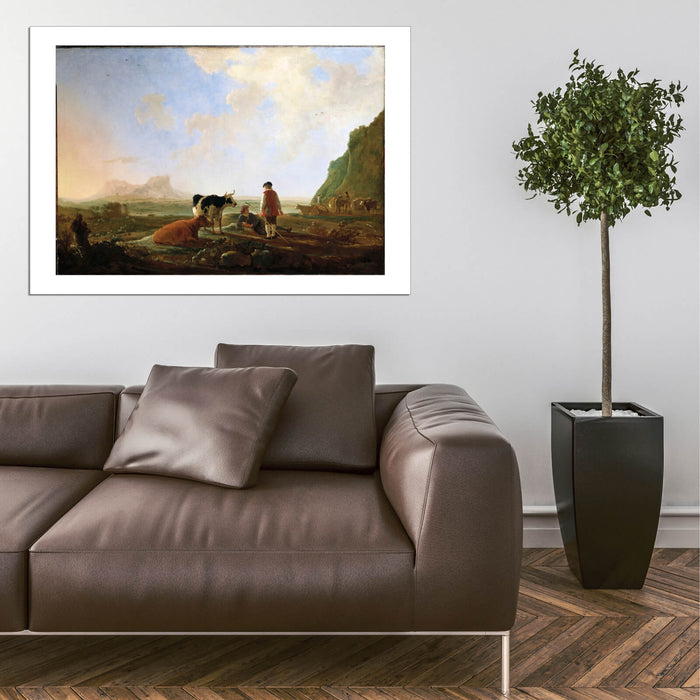 Cuyp Aelbert - Herdsmen With Cows