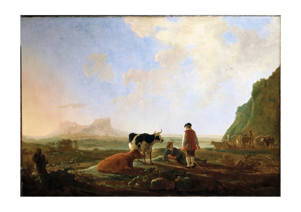 Cuyp Aelbert - Herdsmen With Cows