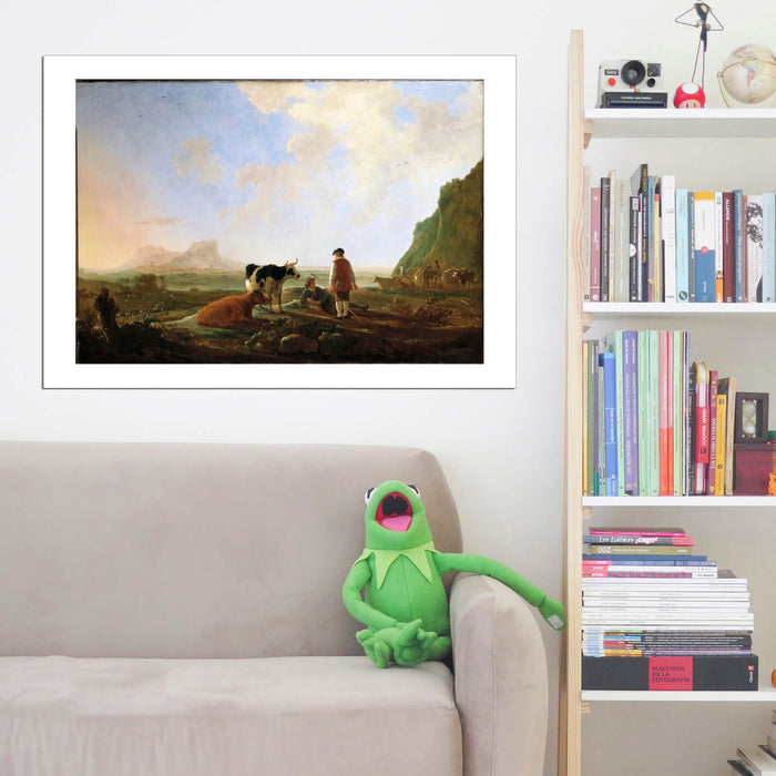 Cuyp Aelbert - Herdsmen With Cows