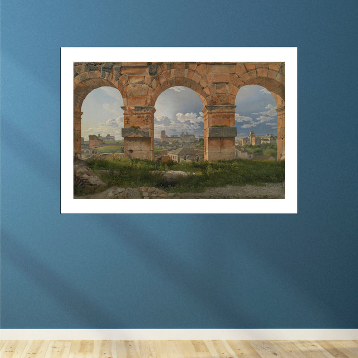 Cw Eckersberg - Three Arches Of Colosseum