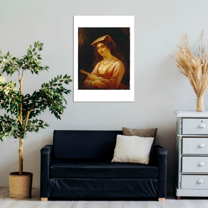 Dürck Friedrich - A Neapolitan Woman