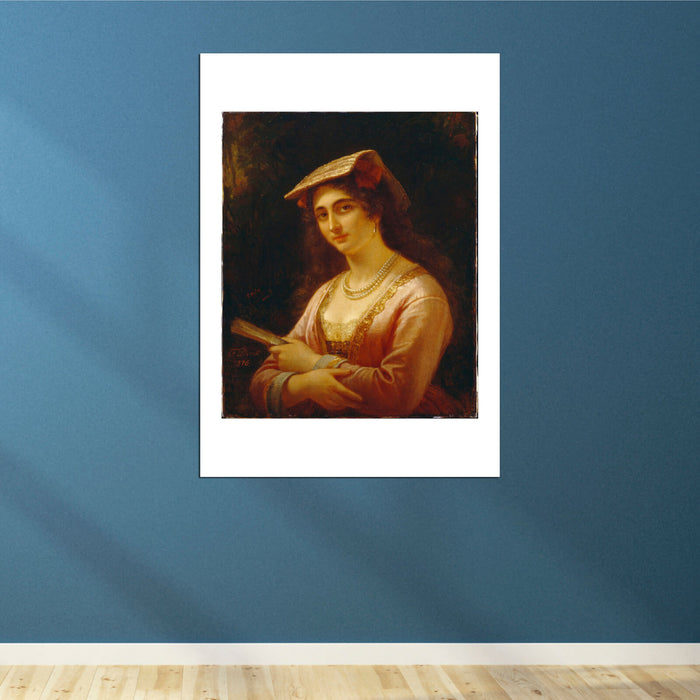 Dürck Friedrich - A Neapolitan Woman