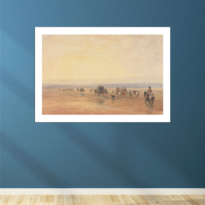 David Cox - Crossing Lancaster Sands