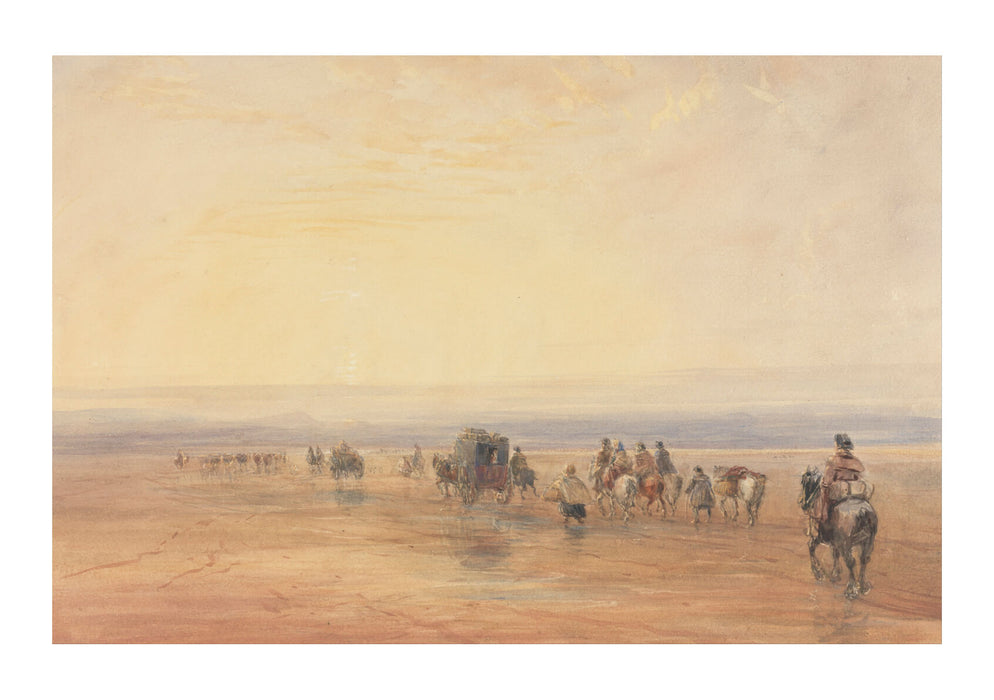 David Cox - Crossing Lancaster Sands