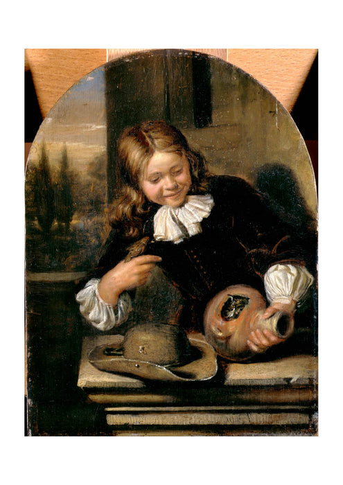De Moor Carel - Boy With A Flagon And A Bird's Nest