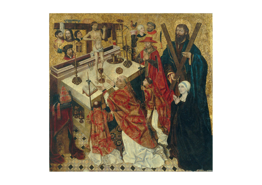 Diego De La Cruz - The Mass Of Saint Gregory