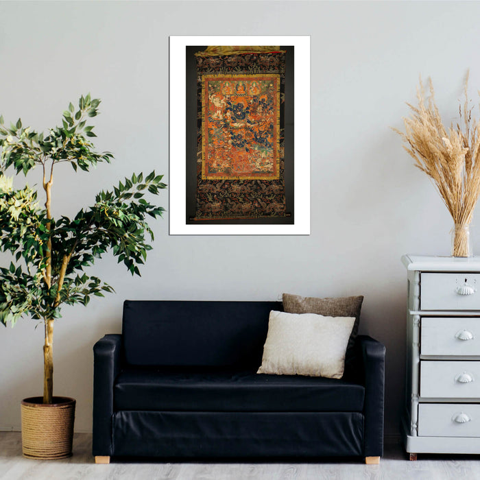 Diverse Forms Of Mahakala And Other Protectors