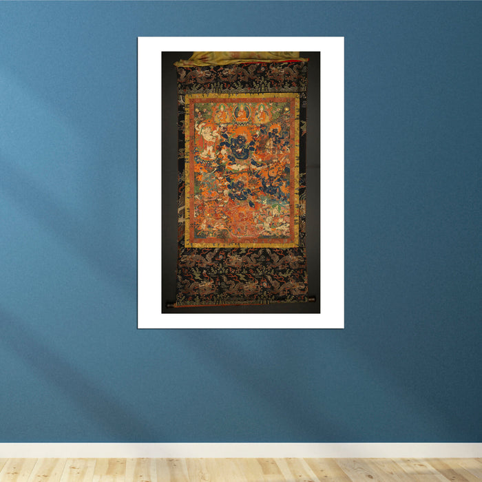Diverse Forms Of Mahakala And Other Protectors