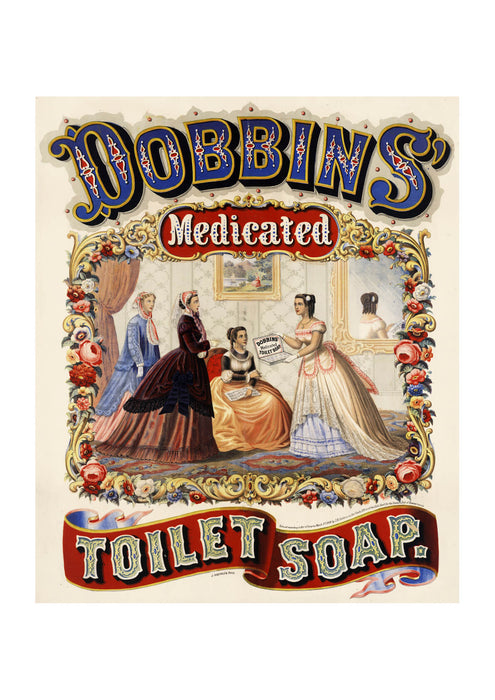 Dobbins' Medicated Toilet Soap 1869