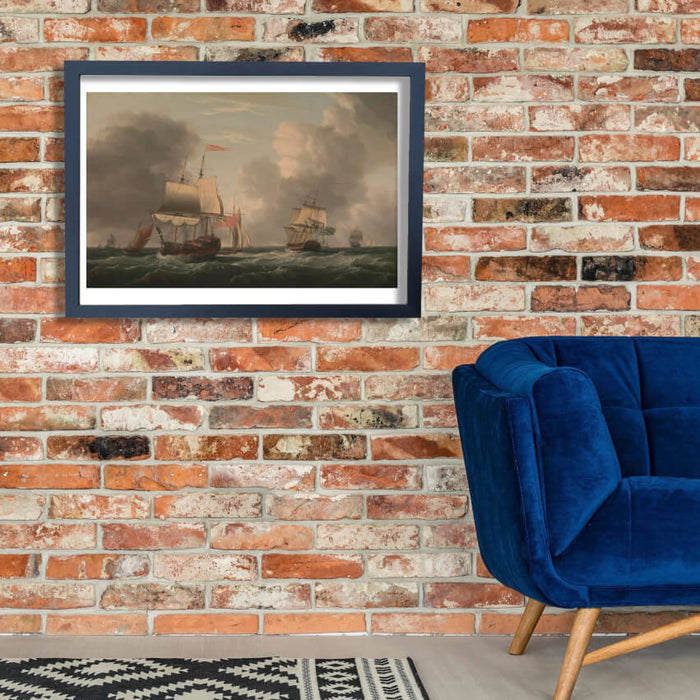 Dominic Serres - An English Two-Decker Lying Hove