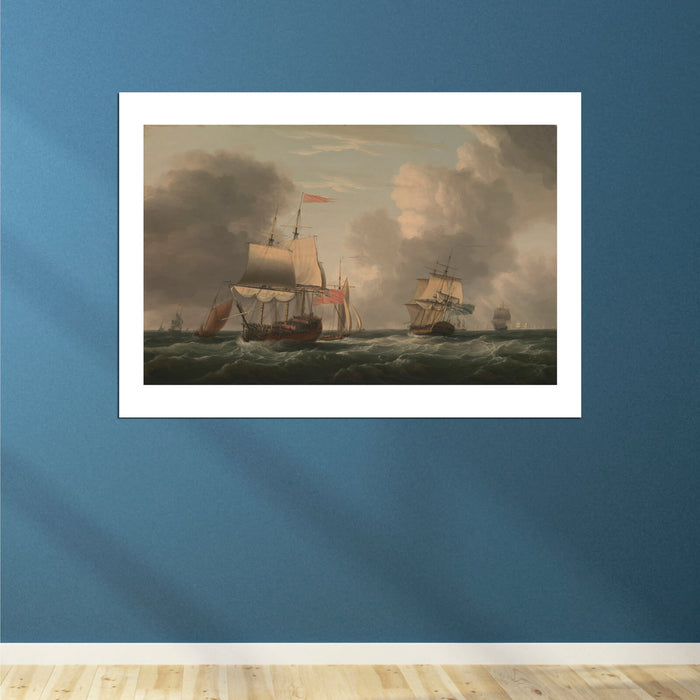 Dominic Serres - An English Two-Decker Lying Hove