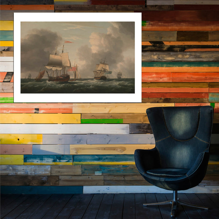 Dominic Serres - An English Two-Decker Lying Hove