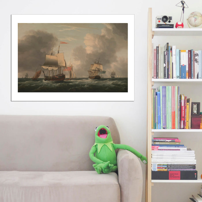 Dominic Serres - An English Two-Decker Lying Hove