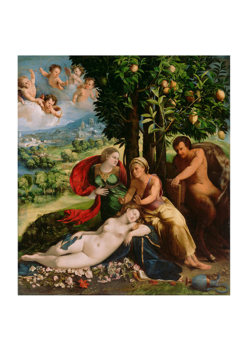 Dosso Giovanni Di Niccolò De Lutero - Mythological Scene-2