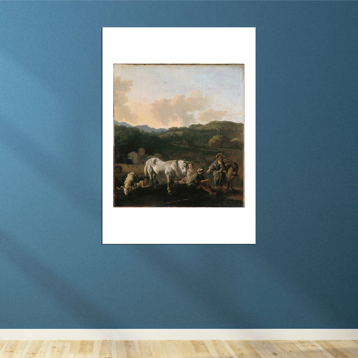 Du Jardin Karel - Peasants And A White Horse