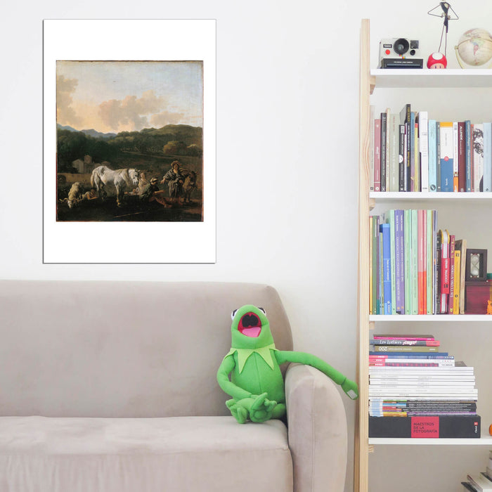 Du Jardin Karel - Peasants And A White Horse