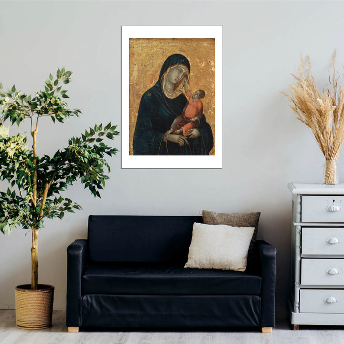 Duccio Di Buoninsegna - Madonna and Child