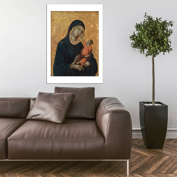 Duccio Di Buoninsegna - Madonna and Child