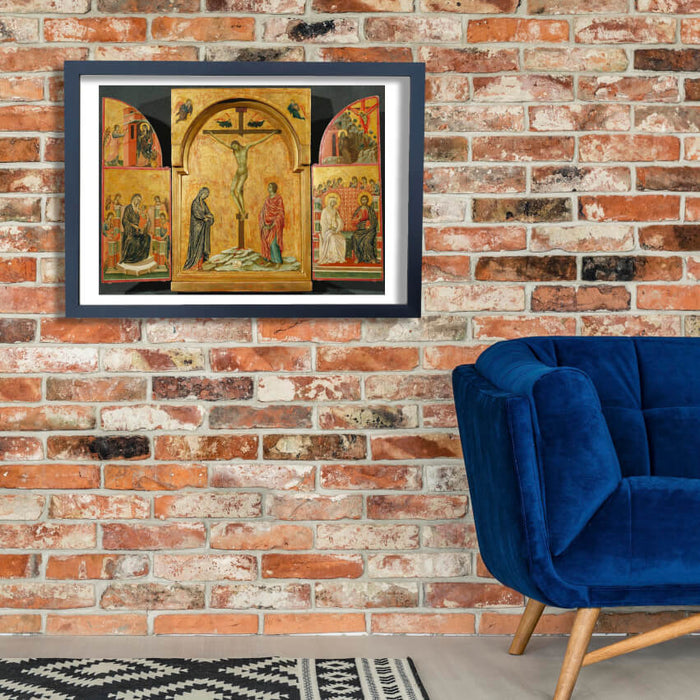 Duccio di Buoninsegna - Triptych Crucifixion