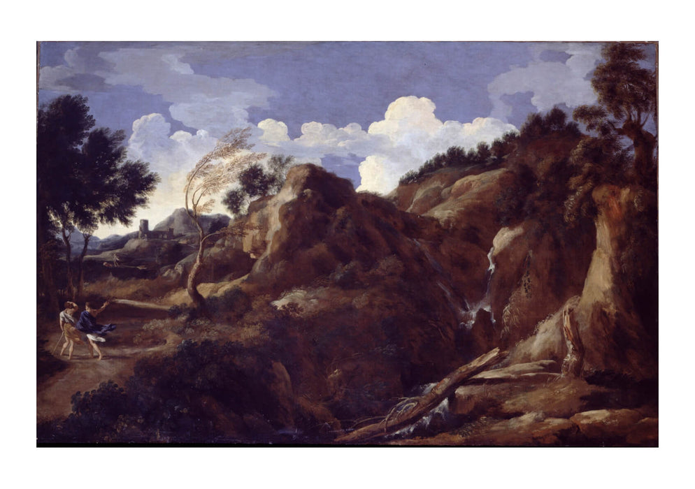 Dughet Gaspard - Mountainous Landscape With Storm