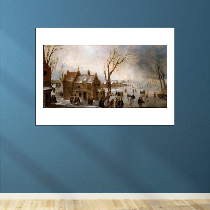 Dutch - A Winter Scene On The Ice