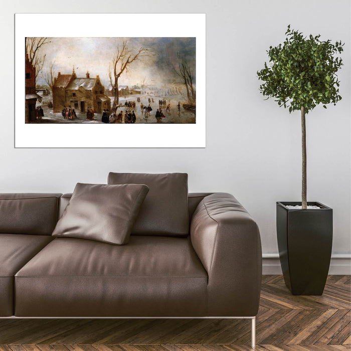 Dutch - A Winter Scene On The Ice
