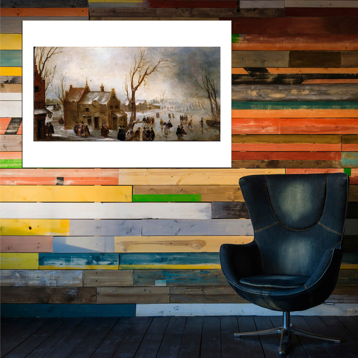 Dutch - A Winter Scene On The Ice