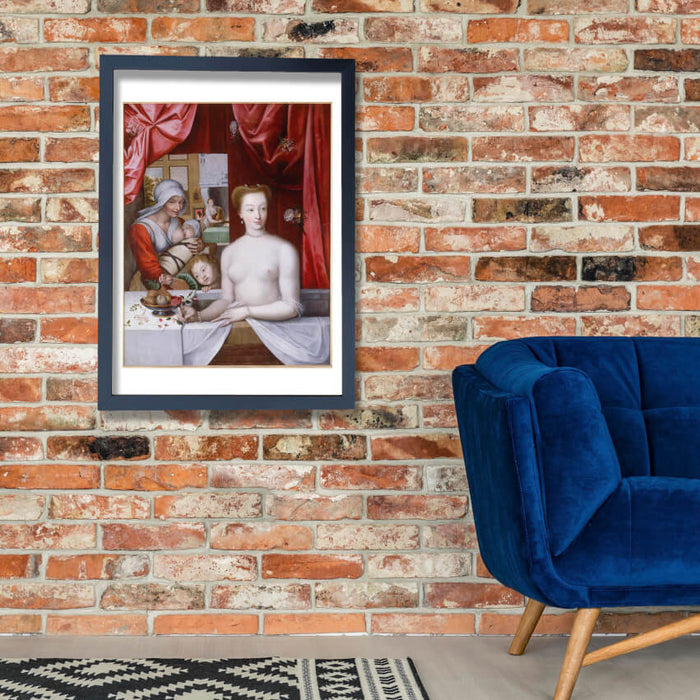 Ecole Française - Gabrielle D'estrées Au Bain