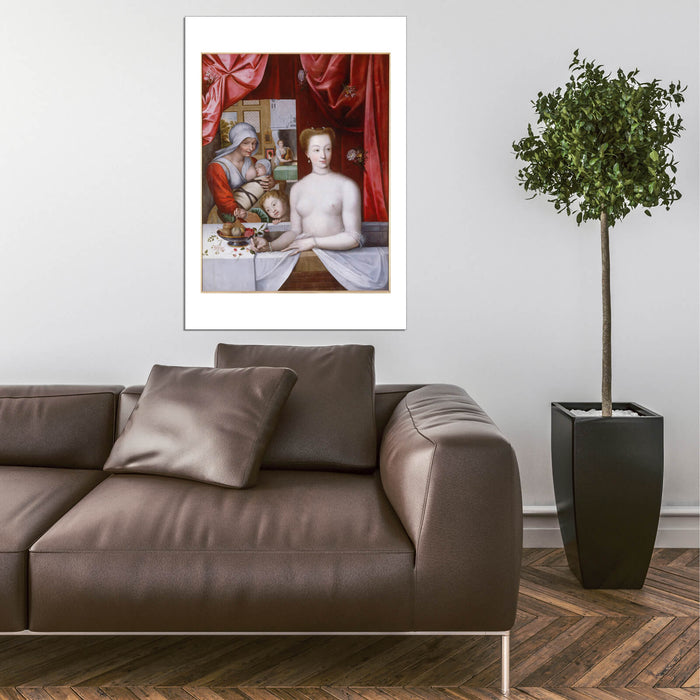 Ecole Française - Gabrielle D'estrées Au Bain