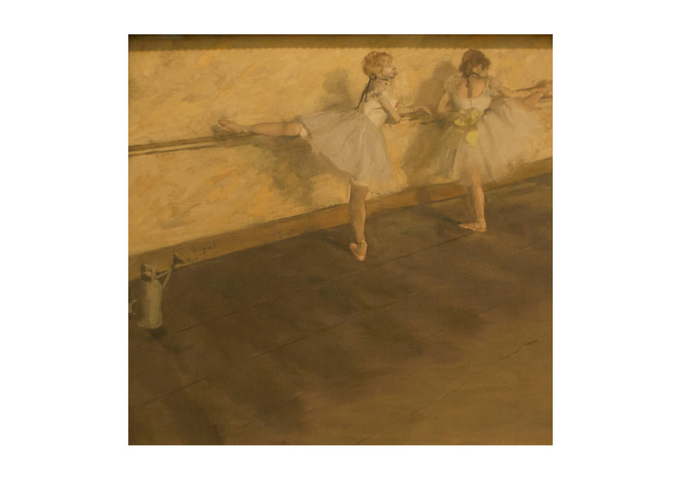 Edgar Degas -Dancers Practicing at the Barre