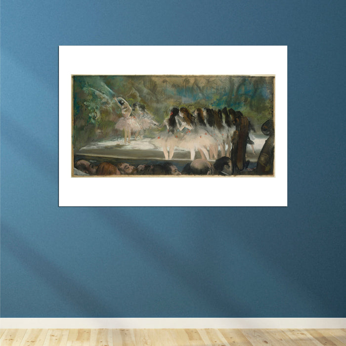 Edgar Degas - Ballet at the Paris Opera