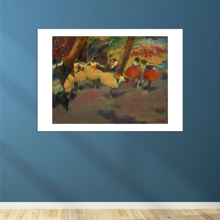 Edgar Degas - Before the Performance