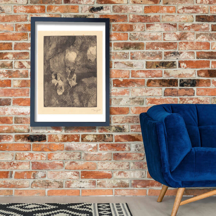 Edgar Degas - Dancers in the Wings