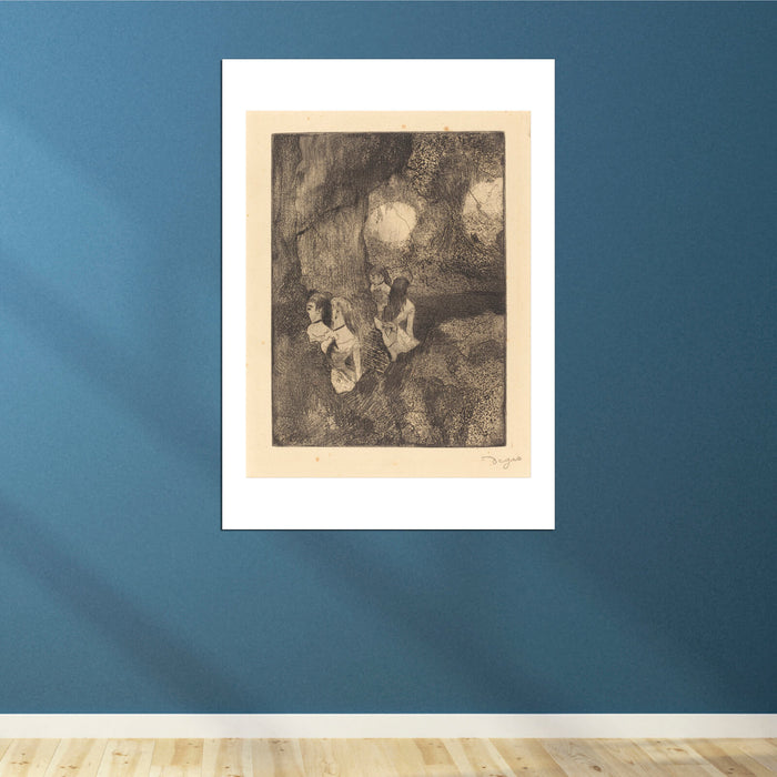 Edgar Degas - Dancers in the Wings