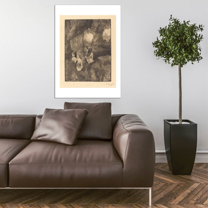 Edgar Degas - Dancers in the Wings